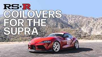 SUPRA GETS COILOVERS FINALLY!!