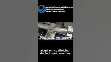 scaffolding automatic welding machine