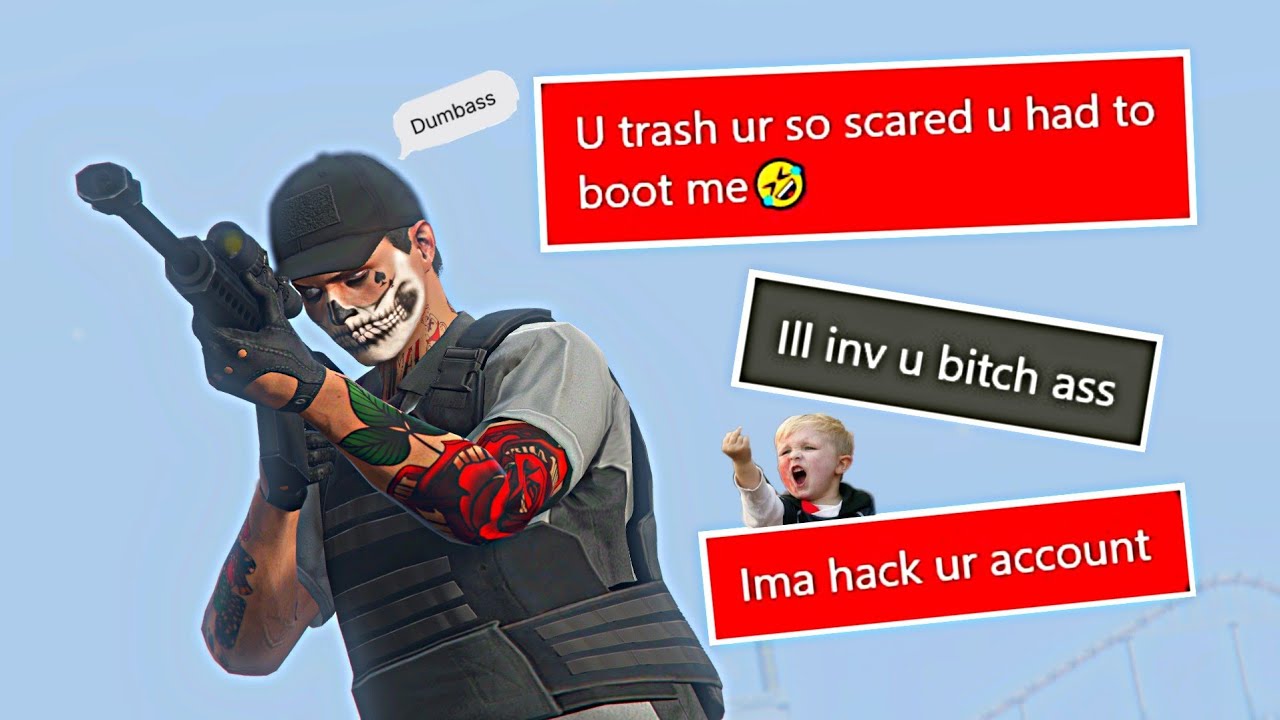 I Met The Saltiest Tryhard In GTA 5 Online (HE RAGEQUITS)