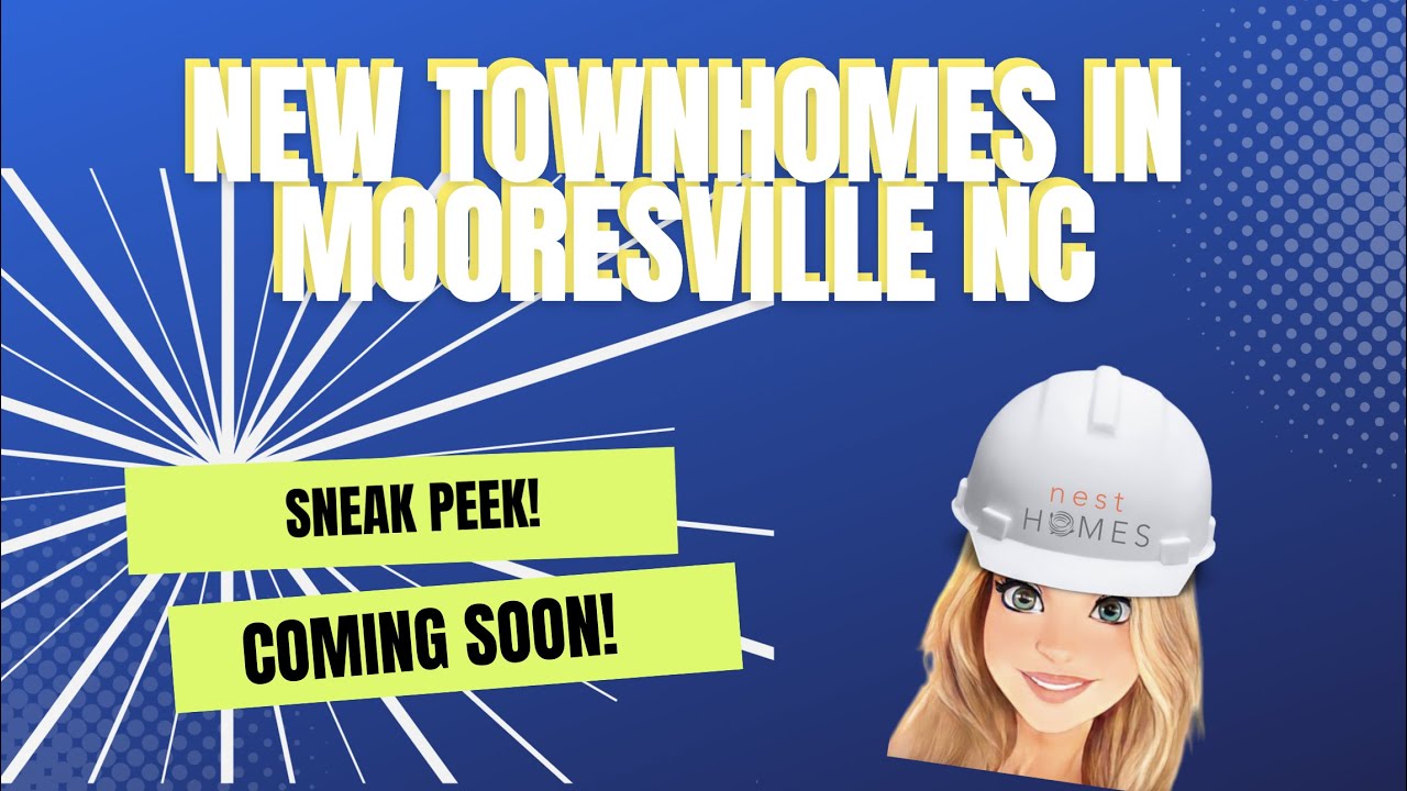 BRAND NEW TOWNHOME SOON Mooresville, NC!! YouTube