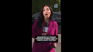 Neighbors say Encino mansion is being used to create adult content