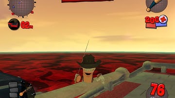 Worms 4 animation Xom view