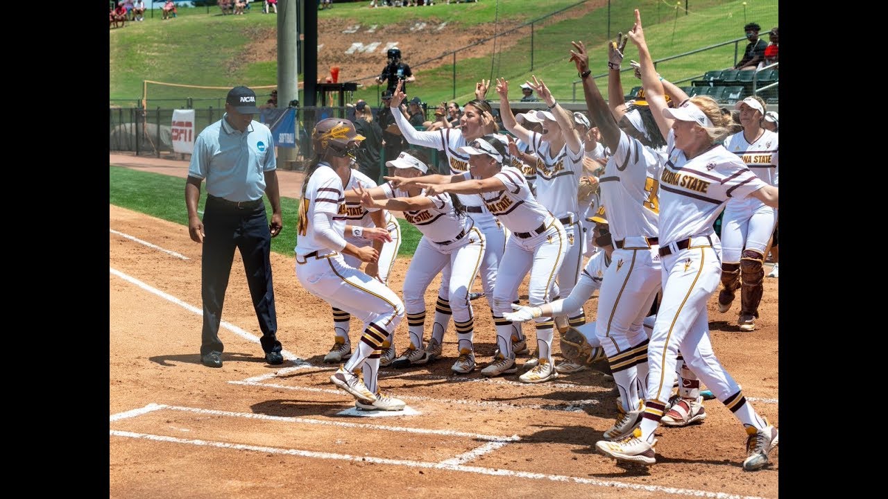 Highlights Arizona State softball's nine runs in the sixth boosts the