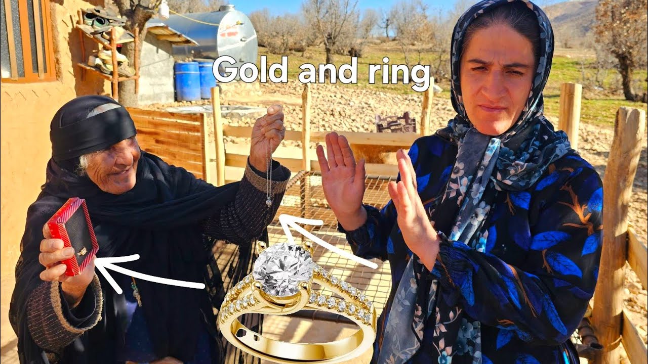 The old woman can use the gold to deceive Ruqayyah and her family