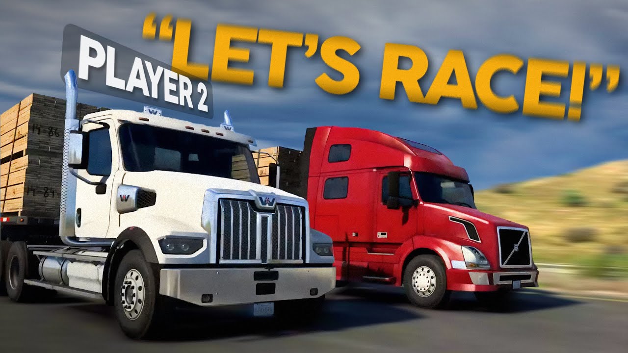 Multiplayer American Truck Sim is a chaotic mess