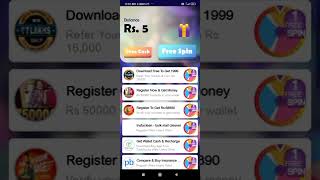 new earning app spin & win real paytm cash today #shorts screenshot 3