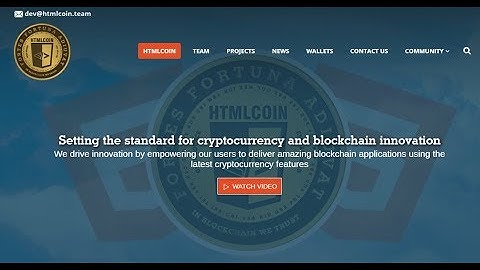 01 : Getting Started HTMLCOIN v2 : Download your wallet