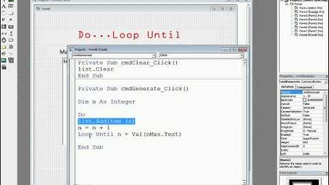Repetitive Statements  Do    Loop until activity