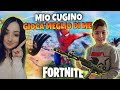 IL CUGINO DI LIGHTNING gioca per LA PRIMA volta a FORTNITEðŸ˜±ðŸ¤©