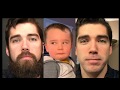 Baby reaction to Dads shaved beard