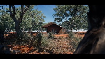Modern Barn House In The Australian Outback (Unreal Engine 4)