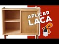 Cómo aplicar Laca a un mueble de madera - Método con compresor