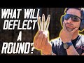 How Easily Do Bullets Deflect?