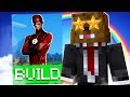 *NEW SUPERMAN RECOVER SUIT* BUILD YOUR FAVORITE SUPERHERO! - MINECRAFT MODDED DC SUPER HERO CREATOR