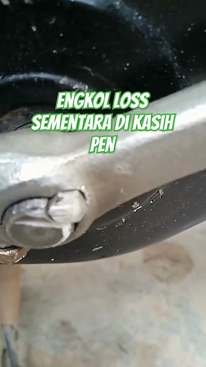 Solusi engkol lossdol#bengkelmesin