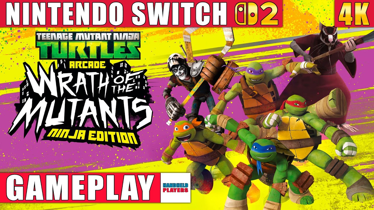 Teenage Mutant Ninja Turtles Arcade: Wrath of The Mutants - Ninja