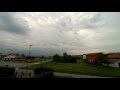 timelapse durante un altro temporaluccio di quest&#39;estate pazzerella