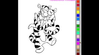 Winnie The Pooh Coloring Pages Games