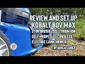 Kobalt 80v Lawnmower set up and review