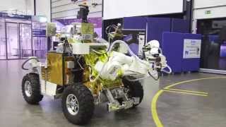 Eurobot rover under astronaut control #ESA