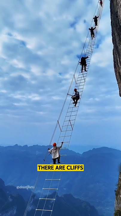 The Longest Sky Ladder in China