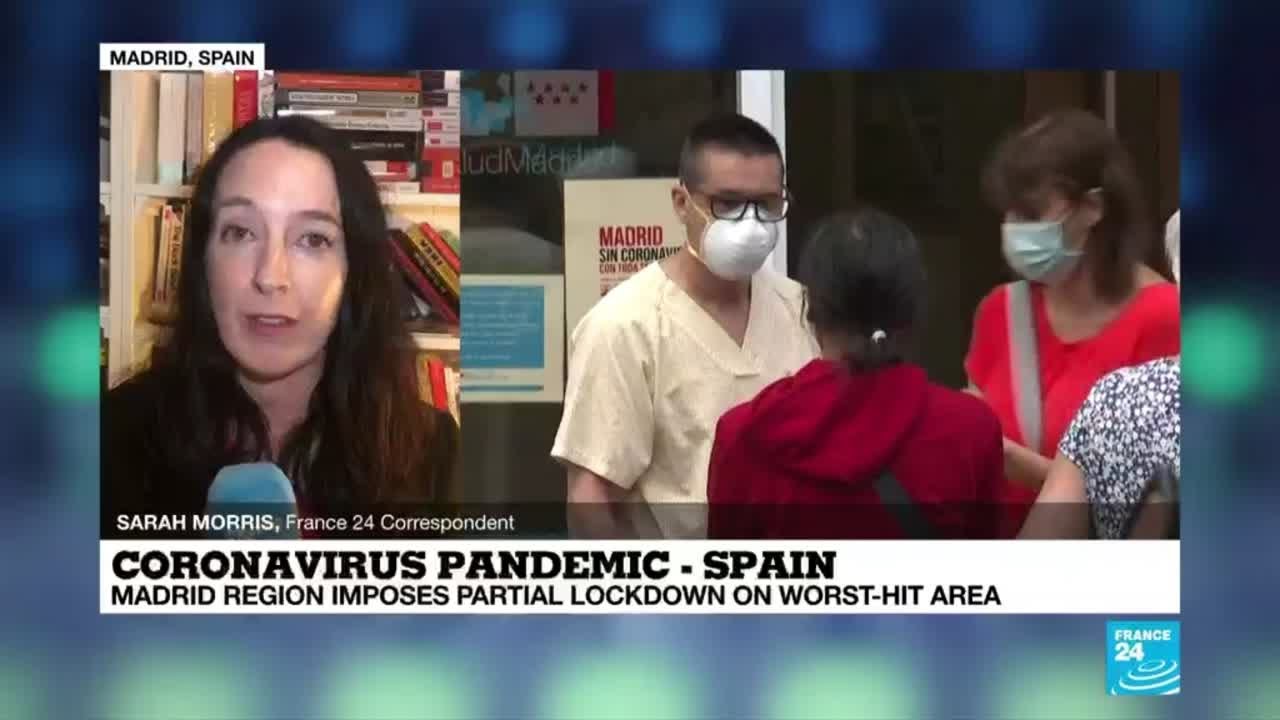 Coronavirus pandemic: Spanish capital region orders partial lockdown ...