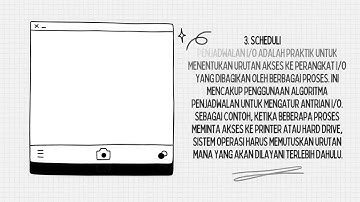 Manajemen input/output beserta contohnya