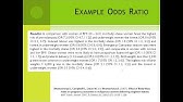 How To Interpret And Use A Relative Risk And An Odds Ratio Youtube How To Interpret And Use A Relative Risk And An Odds Ratio Youtube