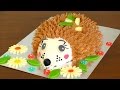 3 д Торт ЁЖИК мастер-класс как украсить торт кремом Cake hedgehog master class