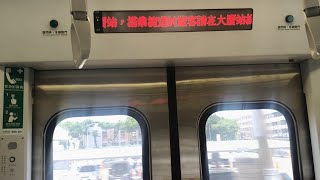 台灣鐵路區間車3168次：EMU800型(821/822) 新烏日-台中