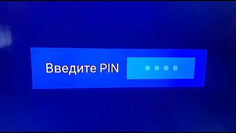 Как убрать пин код на телевизоре
