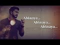 y2mate com   Abinaya  Mugen Rao  Lyrical Video  KDK EDITZ 9B7 Dzx7M68 360p