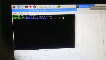 Kernel Timer Based Multi-Tasking with Linux Device Driver Programming on Raspberry pi