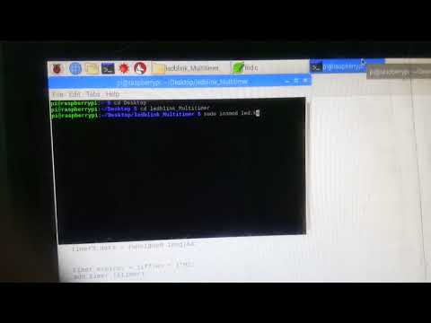 Kernel Timer Based Multi-Tasking with Linux Device Driver Programming on Raspberry pi