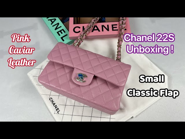 Brand New In Box Chanel 22S Pink Medium Classic Flap Bag