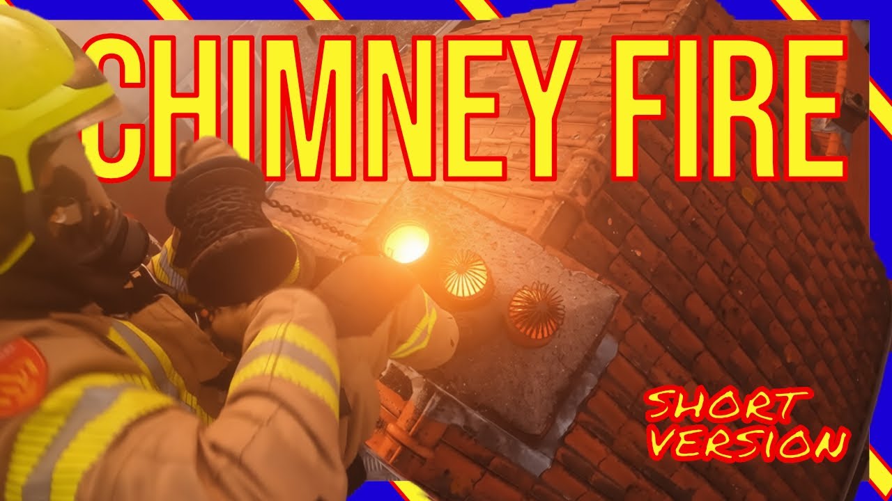 🔥 Серьезный пожар в дымоходе | Пожарные в действии 🔥