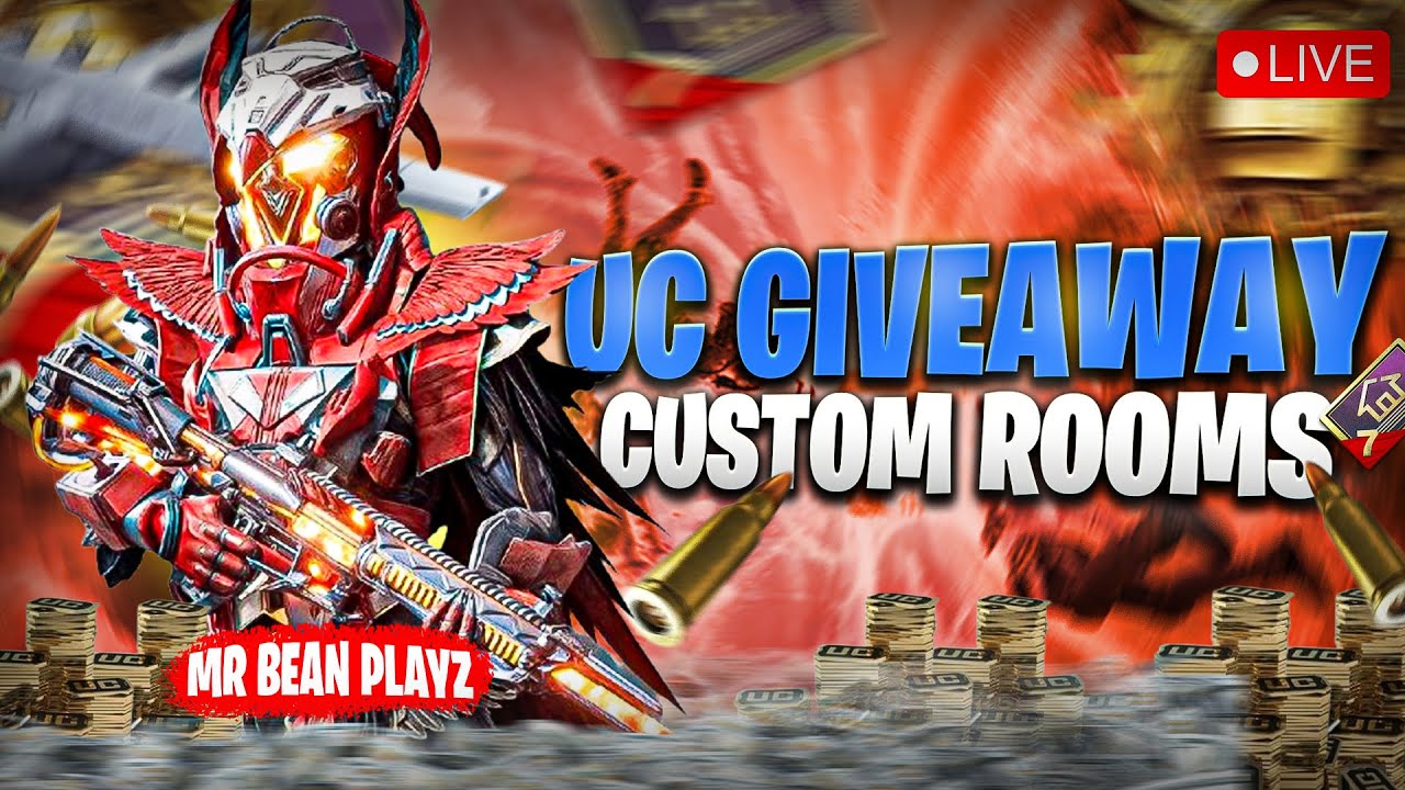 Pubg Mobile Live Custom Rooms | Pubg Live Rooms | Pubg Uc Rooms Live