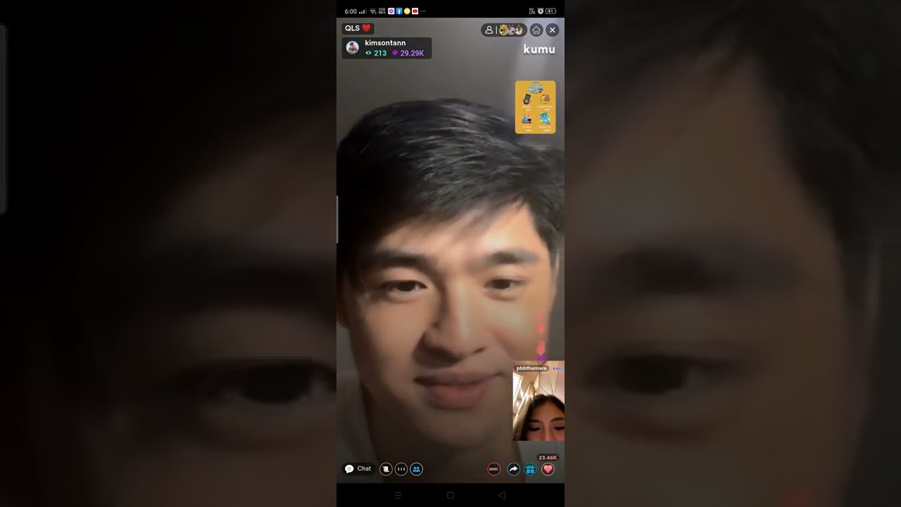 hello sau Kimson Tan with my kamareng Pinya 🍍🍍🍍🍍🦷🦷🦷🦷