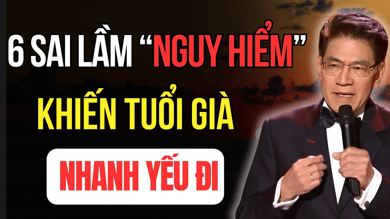 6 Sai Lầm Nguy Hiểm Khiến Tuổi Già Yếu Nhanh - Nghe Để Mà Tránh | Tuổi Già Audio