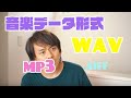 音楽データ形式「WAV」と「mp3」の違いとは？【初心者用解説】