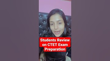 Students Review on CTET Exam Preparation #ctet #ctet2021 #shorts