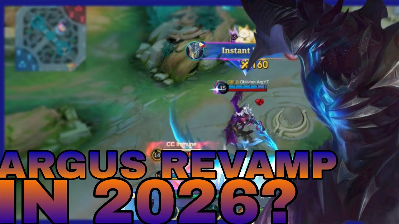 Argus Revamp in 2026? | Argus Gameplay | Mobile Legends