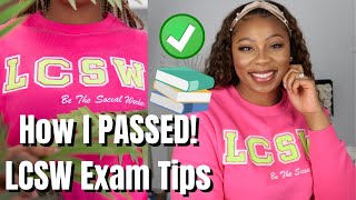 PASSED!! Tips On How I Passed The LCSW Exam In One Month📚✅ by CrystalOTv 8,530 views 2 years ago 12 minutes, 22 seconds