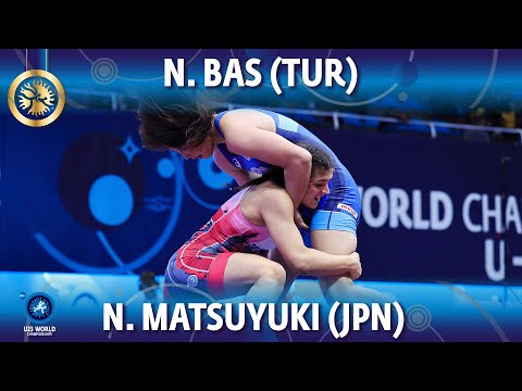 Nesrin Bas TUR Vs Naruha Matsuyuki JPN Final U23 World Championships 2022 68kg