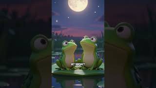 Fifi Frog finds the moon