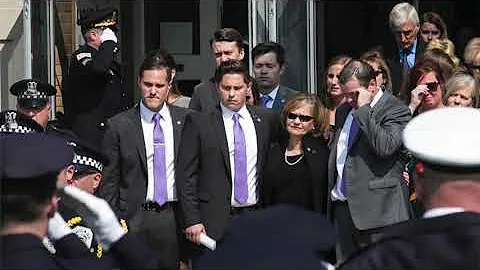 Funeral for Chicago Police Officer Bernard Domagala