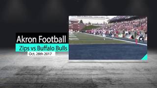 Akron Football Highlights vs Buffalo Bulls 2017