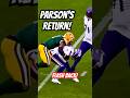 Packers: Parson's will Spark the Pack in 26' #nfl #packers #football #shorts @ThePaulFarringtonShow
