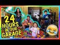 24 HOURS IN OUR GARAGE! | OVERNIGHT CHALLENGE | We Are The Davises