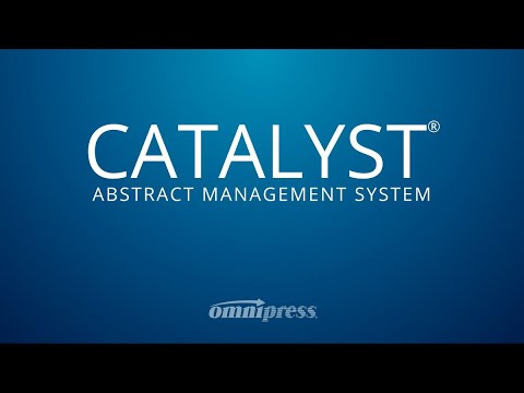 CATALYST Abstract Management video